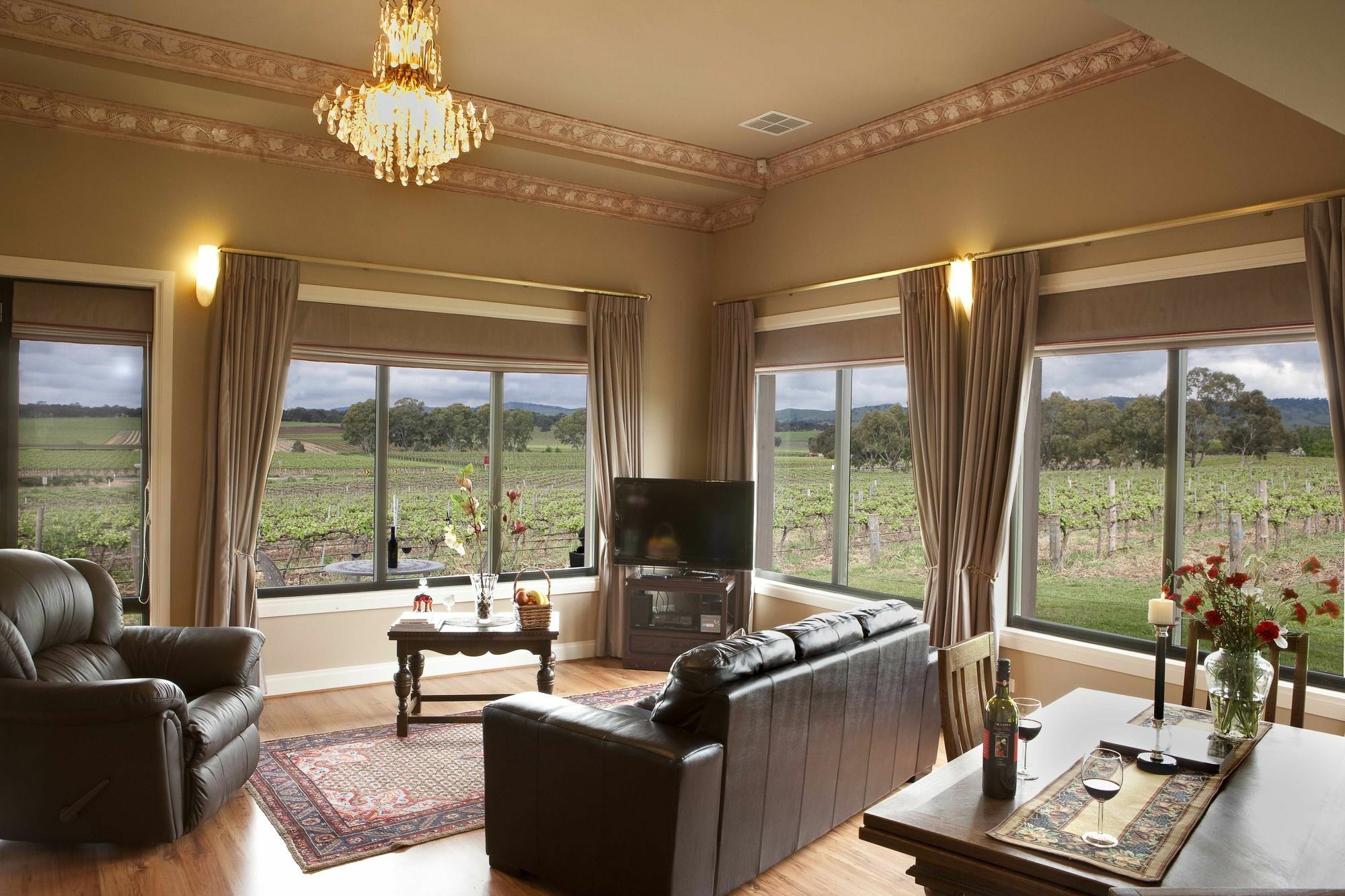 Villa Barossa Shiraz Estate à Lyndoch Extérieur photo